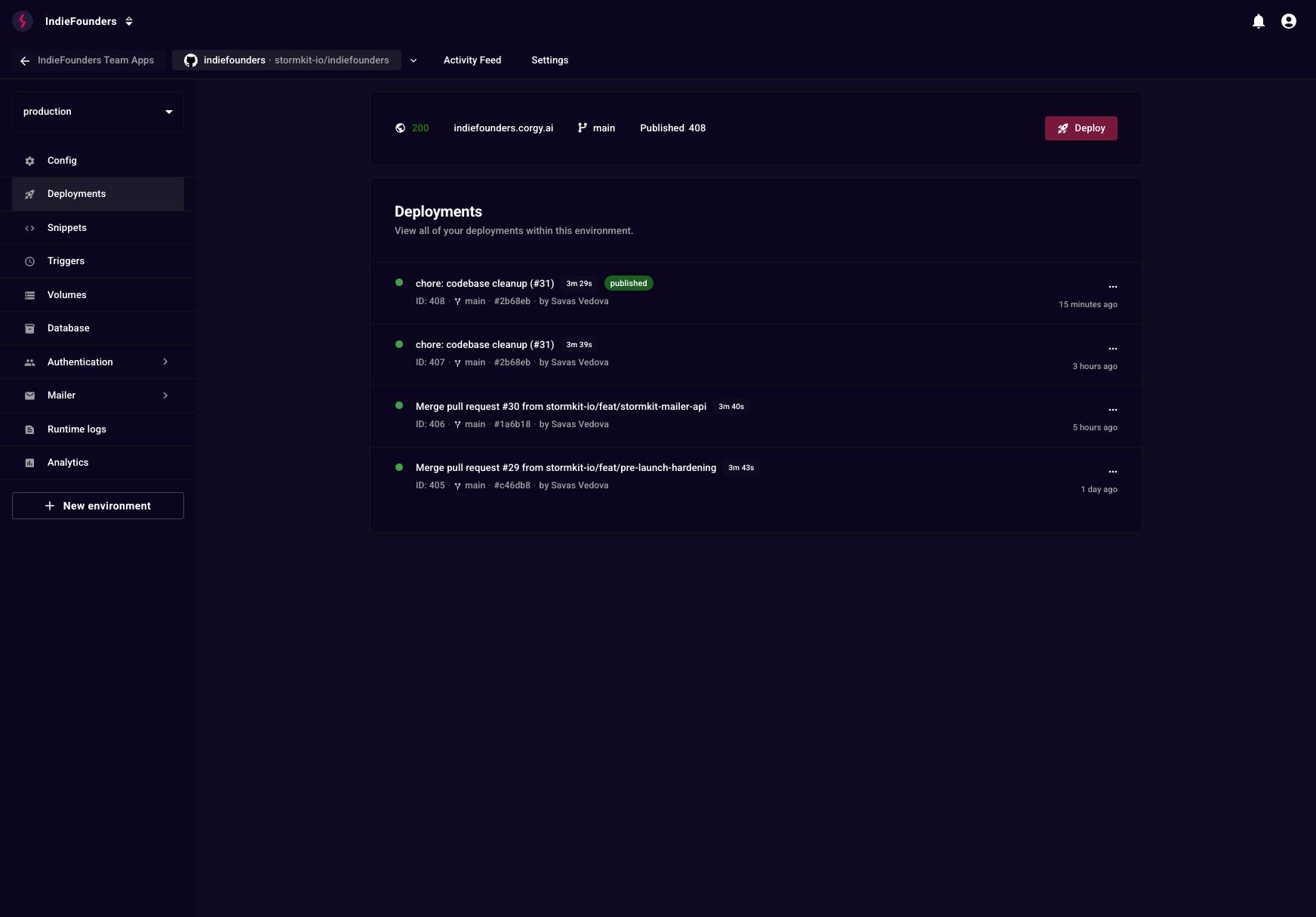 Stormkit screenshot 1